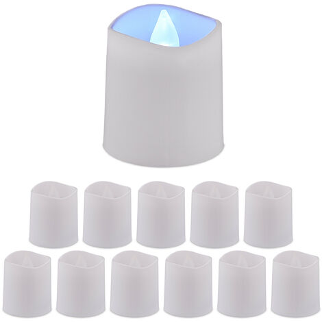 Velas LED Star Trading, Juego De 3 | Vela LED | Velas LED Para Exteriores | Decoración De Velas