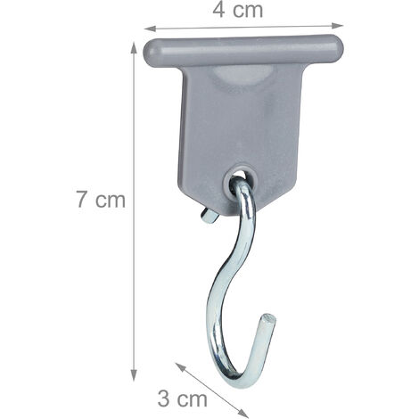 Soporte Para Escoba De Pared Organizador Para Cámper | Envío Gratis