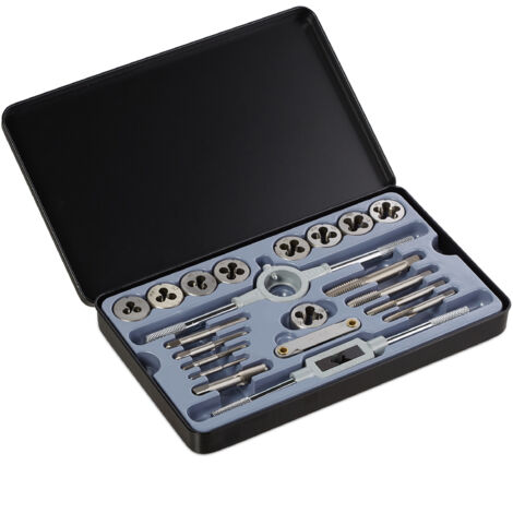 A+s Thread Cutting Set, 110 Pieces (M, MF, UNC, UNF, UNS, NPT
