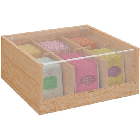 Cocina Organizador Infusiones Cajas Para Te E Infusiones