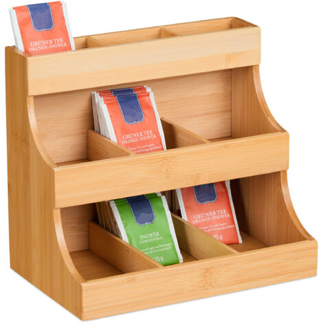 Infusionador De Te Relaxdays Organizador De Tu00e9,