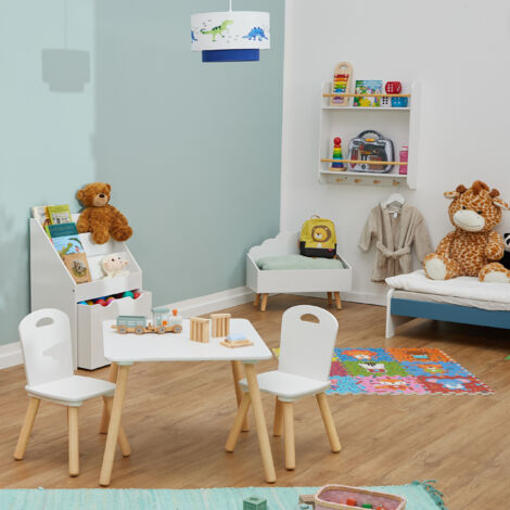 Set De 100 Bloques De Madera De Haya Para Niños, Desde 3 Años, Natural