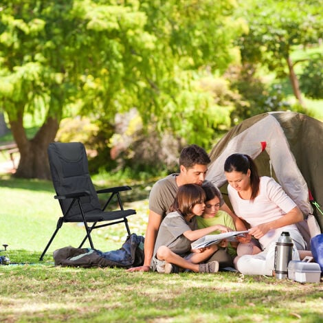 Silla Camping Aire Libre, Silla Portátil Plegable Pesca Picnic, Camping, 90 Días Protección Comprador
