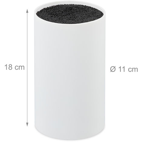 Cubo de basura con tapa y capacidad de hasta 50 litros de acabado color  negro Orework
