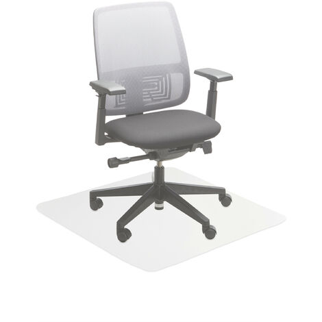 Rollo protector de suelo de vinilo transparente, tapete resistente para  silla de oficina para suelos de madera, baldosas, suelo laminado, tapete