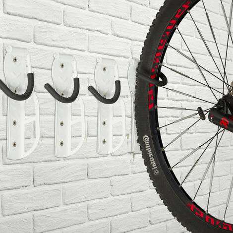 Relaxdays soporte bicicleta para suelo y pared