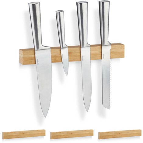 Soporte para cuchillos de cocina de Madera de Bambú