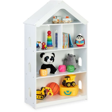 Estantería infantil Organizador juguetes 7 estantes Librería niños  Juguetero 4052025374921