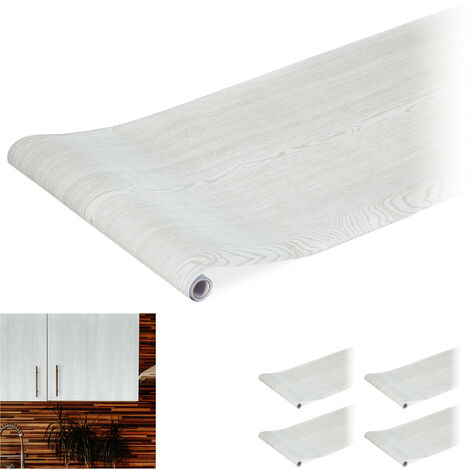 Papel Vinilo Para Forrar Muebles Blanco