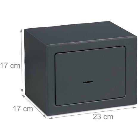 Caja fuerte Security Box Mini (17 x 23 x 17 cm, Cerradura de