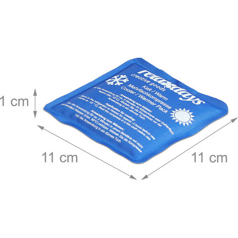 Bolsa/Compresa de frío/calor reutilizable 18 x 30 cm más resistente