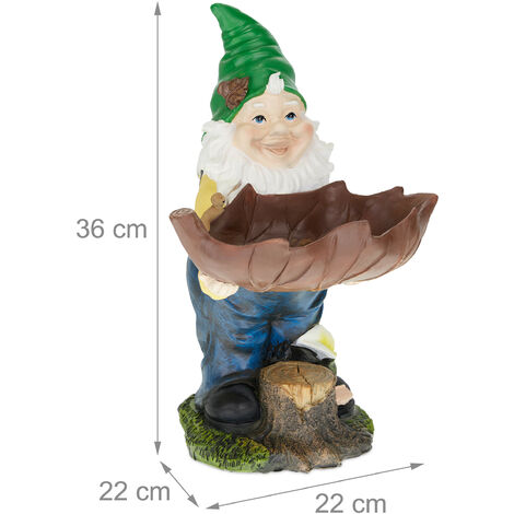 Gnomo Da Giardino Con Fagotto a Forma Di Ghianda, Resistente a