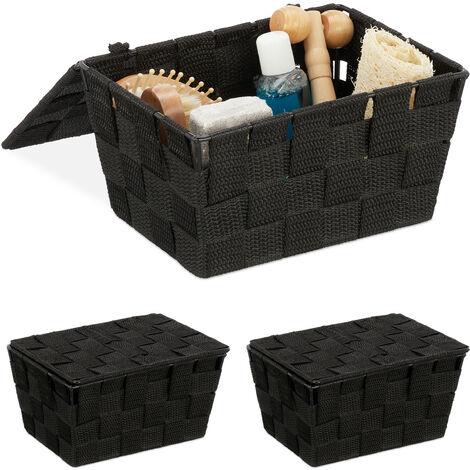 cajas organizadoras cajas de almacenamiento cesta mimbre Cestas de
