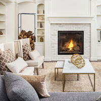 Leñero Interior y Exterior, Acero, Antracita, 150 x 60 cm