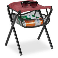 Relaxdays Cocina Camping Plegable, Portátil, Bolsa Transporte