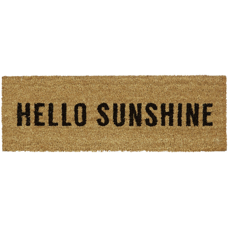 Hello Sunshine Skinny & Narrow Doormat – Relax Crafty