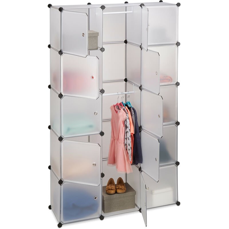 Relaxdays Drawer Organiser Set, in 4 Different Sizes, Underwear Storage for  Wardrobe & Dresser, for Clothes
