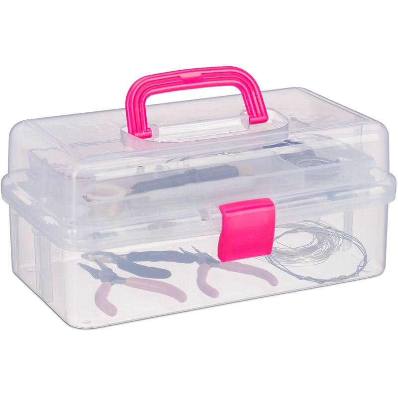 Magnet Storage Box, transparent plastic, 13 x 9 x 2 #BX-P2