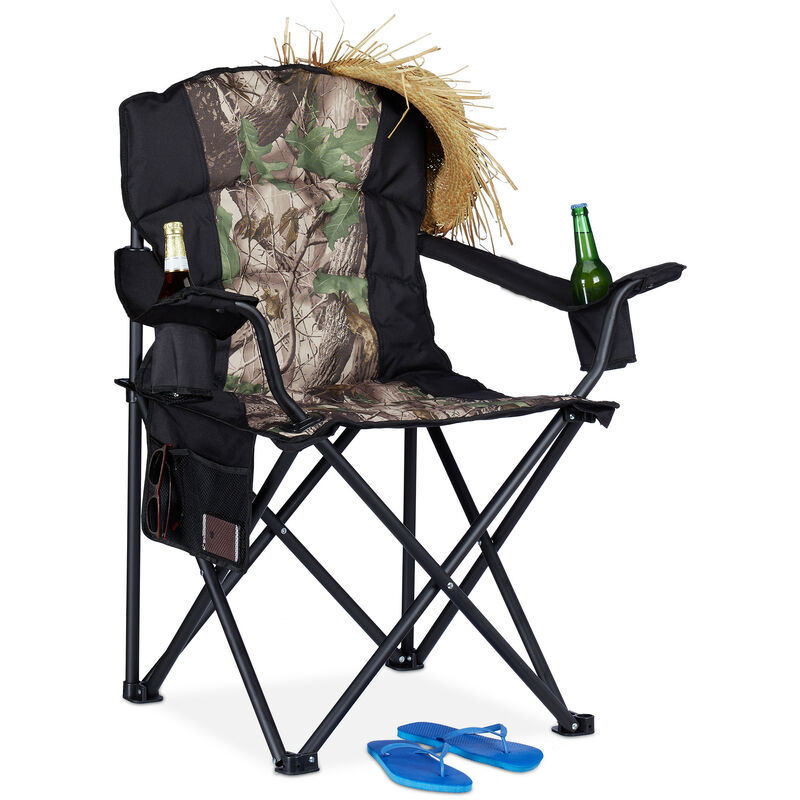 aldi deluxe camping chair with footrest