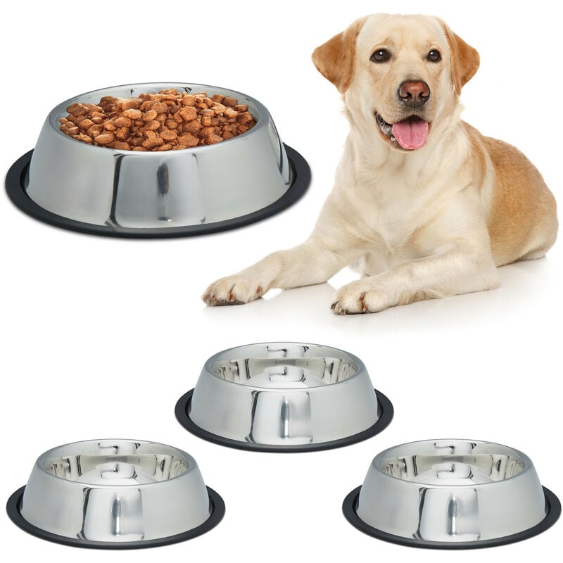 1.1L Dog Food Bowls Adjustable Height Feeding Bowl Anti Slip Feet