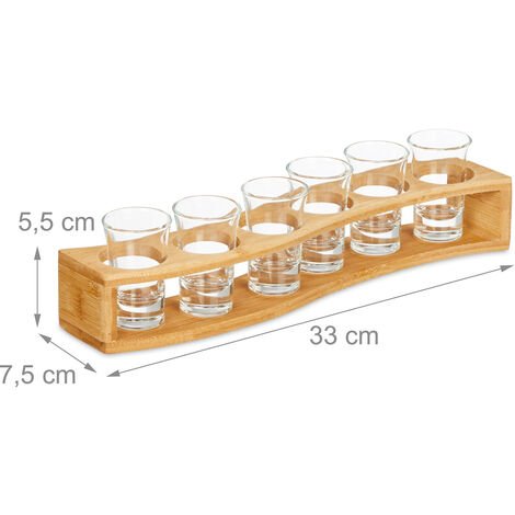 Doodshoofd Set van Shotglaasjes met Reliëf - 4 stuks