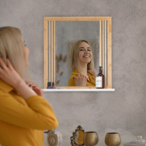 Miroir avec tablette | 40x70cm | SIMONA