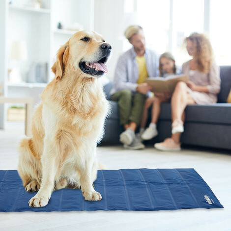 Relaxdays Self-Cooling Dog Mat, Wipeable, Gel Pad, Blanket for Animals ...