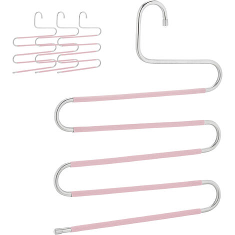 MIZGI Velvet Pants Hangers with Clips (Pack of 20) Slim Skirt Hangers- Non  Slip Felt Outfit Dress Hangers Gray - Copper/Rose Gold Hooks,Space Saving  Shirt Clothes Hangers : Amazon.in: Home & Kitchen