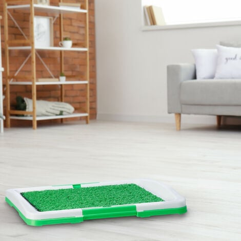 Relaxdays Puppy Litter Tray, Dog, Toilet, Indoor & Outdoor, 4X