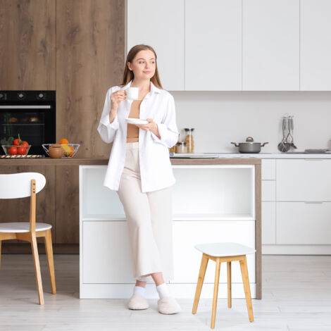 Relaxdays Zapatero Con Dos Niveles, Bambú, 70 X 25 X 33 Cm, Color - View #8