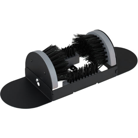 Relaxdays Cast Iron Boot Jack Scraper Large Brush | Antique Outdoor Shoe Cleaner | Brown | 12 X 33 5 X 22 5 Cm - View #8