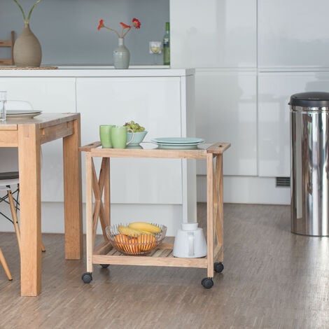 Kitchen cart store with stools