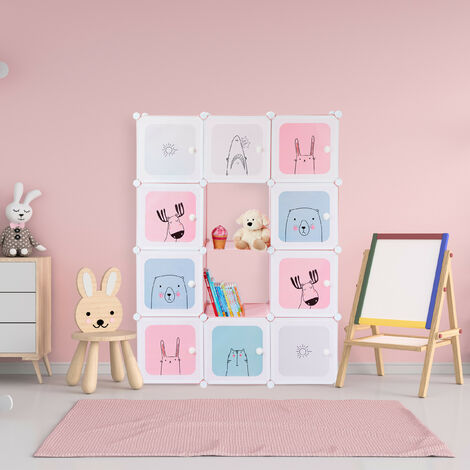 Kinderkledingkast Bloom klein - Woodluckdesign