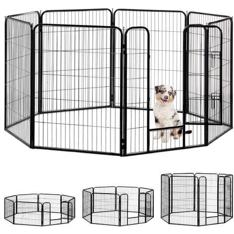 Circular dog outlet pen