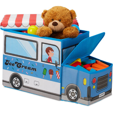 Cream store toy box