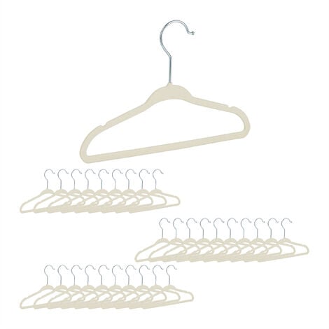 Storage & Organization, White Vinyl Coated Wire Drip Dry Adult Coat  Clothes Hangers Pack Of 3