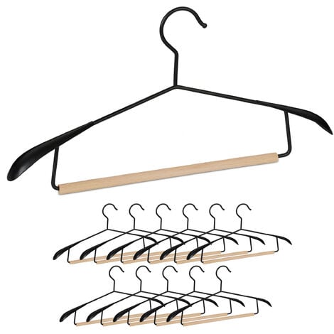 Buy Argos Home Set of 10 Clip Trouser Hangers  Clothes hangers  Argos