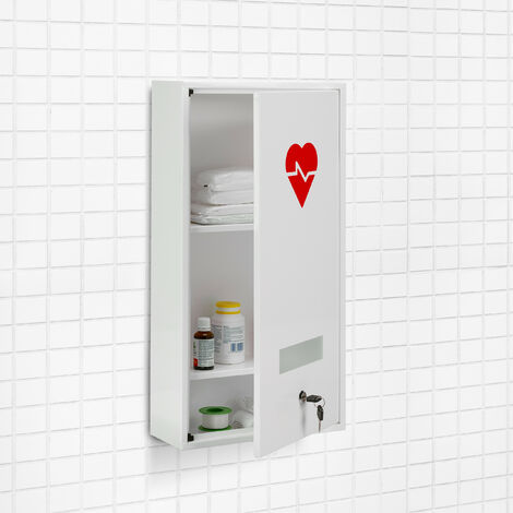 3 door shop medicine cabinet