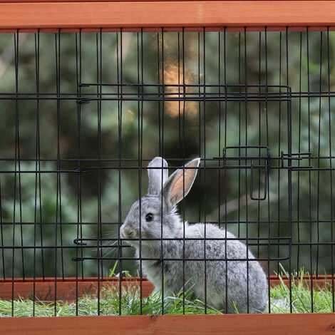 A clearance bunny cage