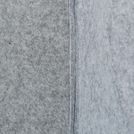 Relaxdays Set Of 4 Felt Firewood Basket, Portable Magazine - View #10