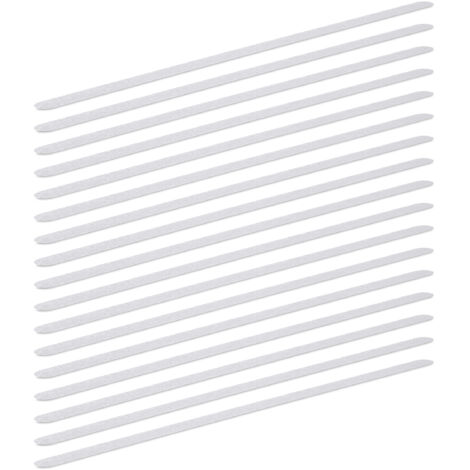 Relaxdays Non Slip Strips, Set of 68, 60 cm Length, Anti-Slip Shower Treads for Shower, Bathtub and Steps, Transparent