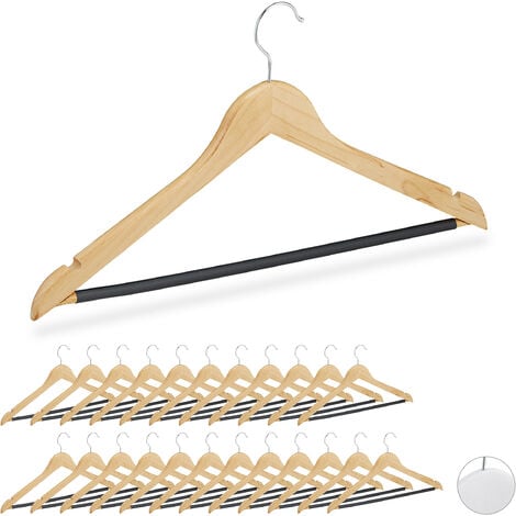 10 Pack Velvet Hangers with Tie Bar,Space Saving Coat Hanger, Non Slip  Wardrobe Hangers, Clothes Hangers 360° Swivel Hook,Suit,Shirt Dress &  Trouser