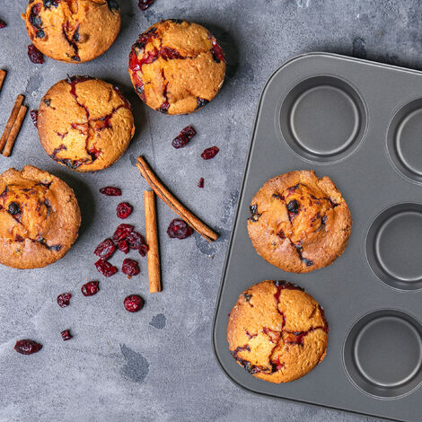 Teglia Da Forno Per 12 Muffin In Carbonio – Avilia Home