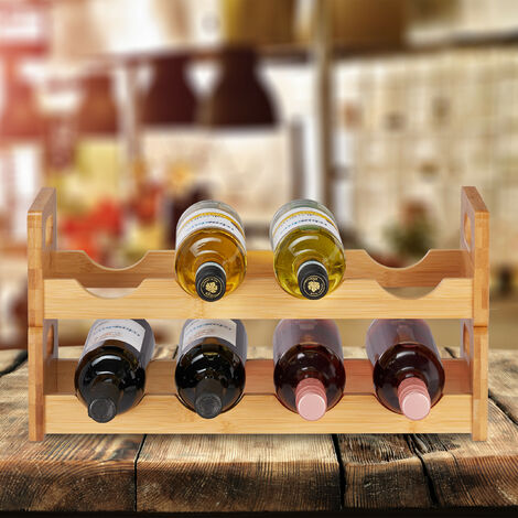 Bottles, Bamboo Bottle Shelf ...