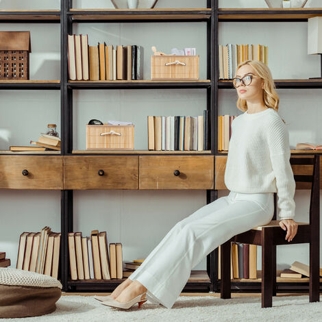 Relaxdays, Bamboo Storage Baskets, Set ...