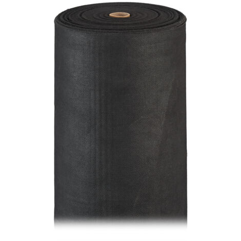 Relaxdays Weed Control Fabric, 150 g/m², Ground Protection Cover, Water ...