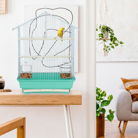 Bird cage outlet for small birds