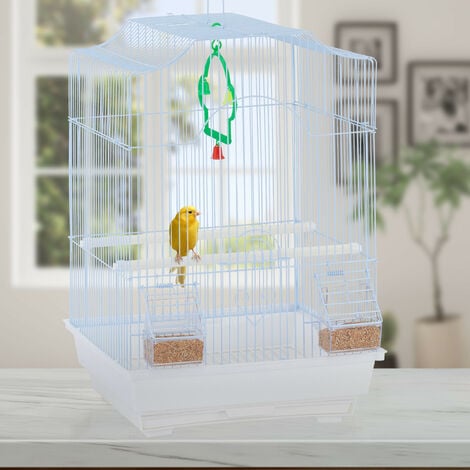 White bird best sale cage