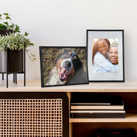 Wooden Multi Aperture Photo Frame. Holds Two 6x4 Photos, One Portrait and  One Landscape. A4. Portrait or Landscape. 