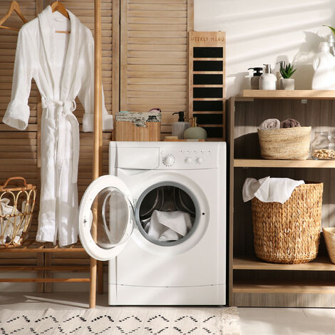 Storage Baskets, Bamboo & Polyester ...